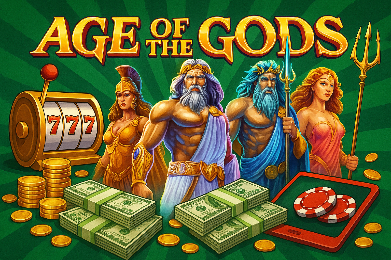 Age of the Gods 66FF – Quay Là Trúng, Thưởng Ngập Tràn